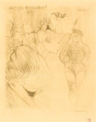 Lender saluant - Henri de Toulouse Lautrec