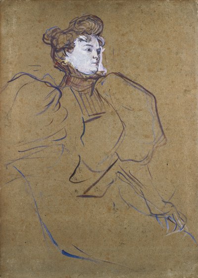 Misia Natanson - Henri de Toulouse Lautrec