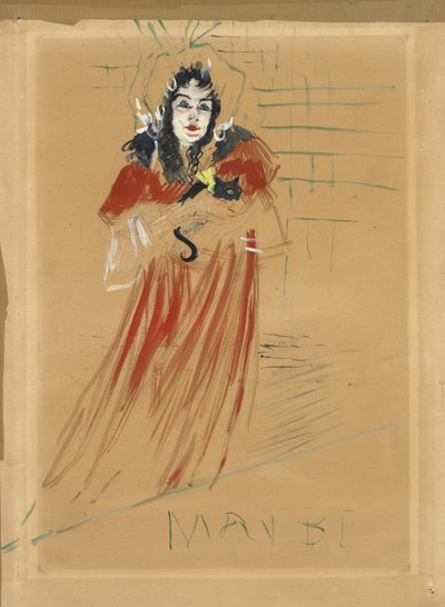 Mademoiselle May Belfort, 1895 - Henri de Toulouse Lautrec