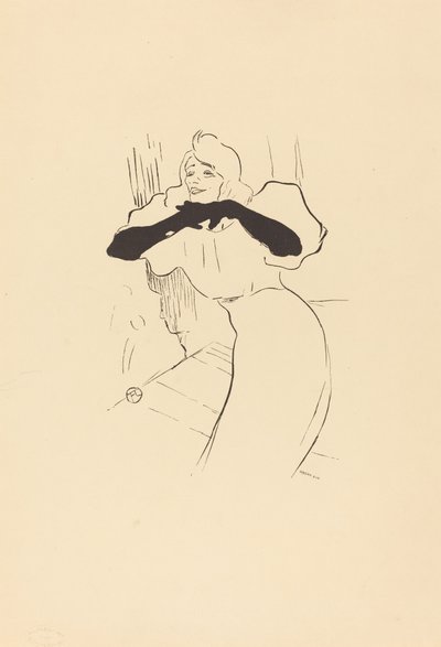 Yvette Guilbert: Linger, Longer, Loo - Henri de Toulouse Lautrec