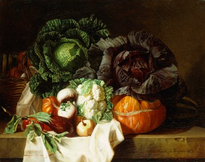 Nature morte de légumes d