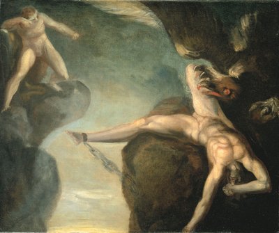 Prométhée libéré par Hercule - Henry  Fuseli