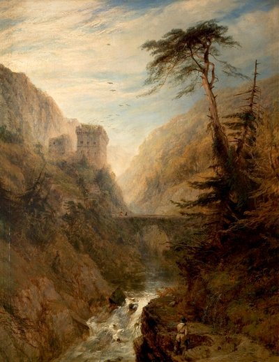 Une vallée du Derbyshire, 1849 - Henry Dawson