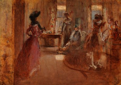 Fête de famille, c.1892 - Henry Tonks