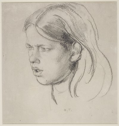 Tête de fille - Henry Tonks