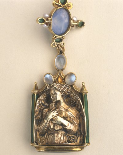 Détail de pendentif double face, c.1907-10 - Henry Wilson