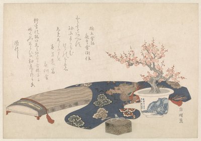 Nature morte avec koto - Hishikawa Sori