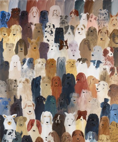 Assemblée de chiens 1, 2016 - Holly Frean