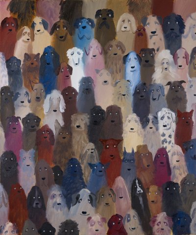 Foule de chiens, 2018 - Holly Frean