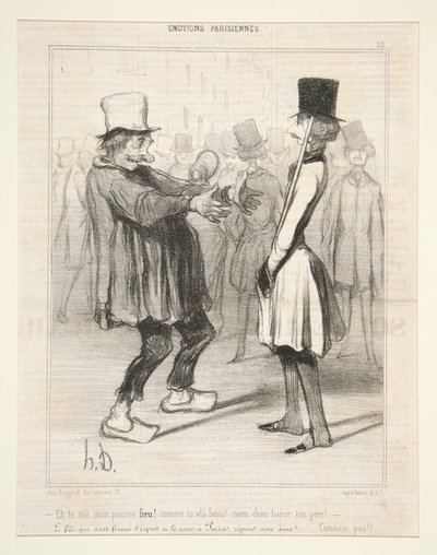 Eh, te v - Honoré Daumier