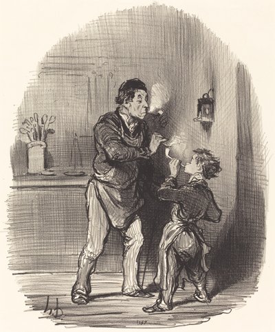 Le Chiffonnier philosophe - Honoré Daumier