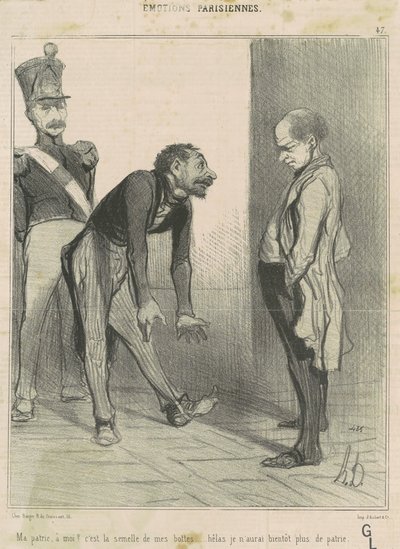 Ma patrie, à moi? - Honoré Daumier