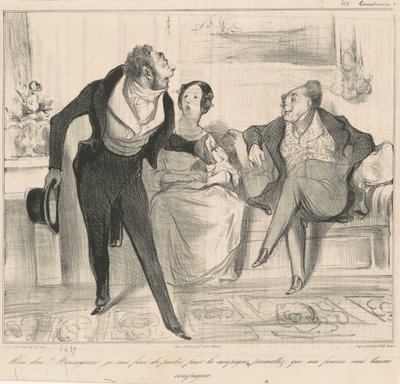 Mon Dieu! Monseigneur, je suis - Honoré Daumier