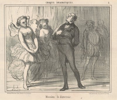 Monsieur le directeur - Honoré Daumier