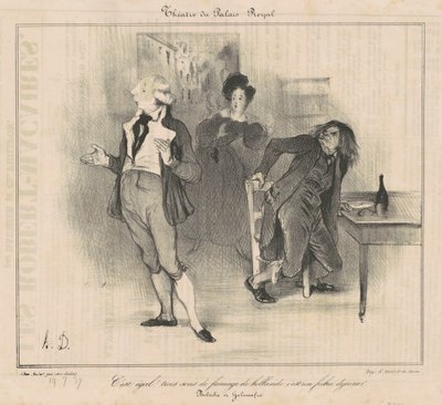 Théâtre du Palais-Royal - Honoré Daumier