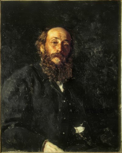 Portrait du peintre Nikolaï Gay - Ilya Efimovich Repin