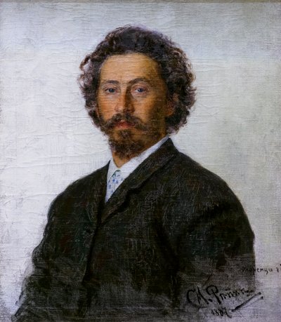 Ilya Repine Autoportrait - Ilya Efimovich Repin