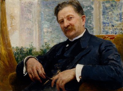 Portrait de Y.M. Vengerov, 1916 - Ilya Efimovich Repin