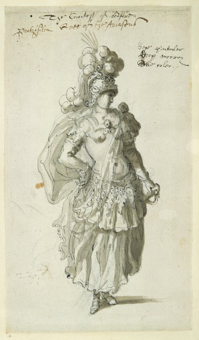 Penthesilea, vers 1609 - Inigo Jones