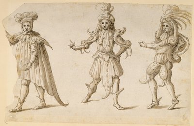 Trois fées, vers 1611 - Inigo Jones