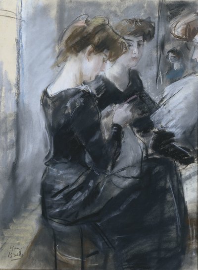 Atelier de modiste - Isaac Israels