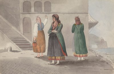 Costume à Procida-Naples - Isaac Weld