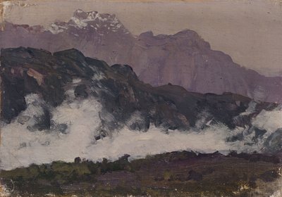 Les Alpes, 1897 - Isaak Ilyich Levitan