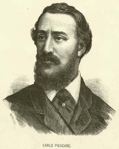 Carlo Pisacane (gravure) - Italian School