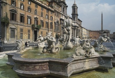 Fontana del Moro, 1653 - Italian School