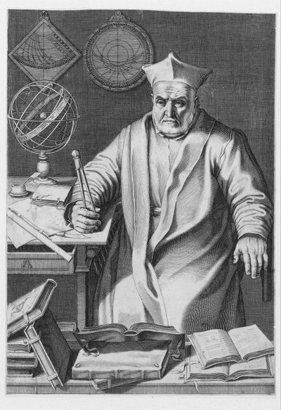 Portrait du cardinal Christopher Clavius - Italian School