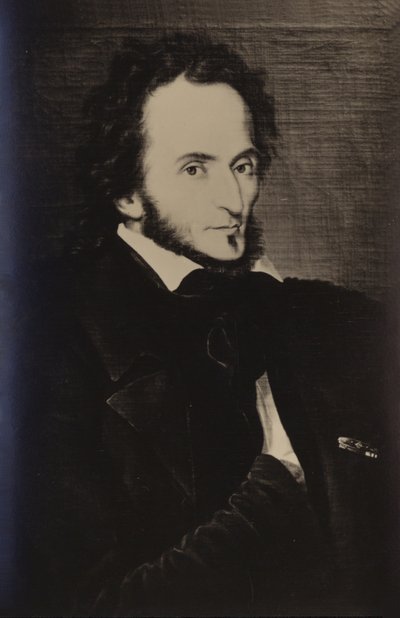 Portrait de Niccolo Paganini - Italian School