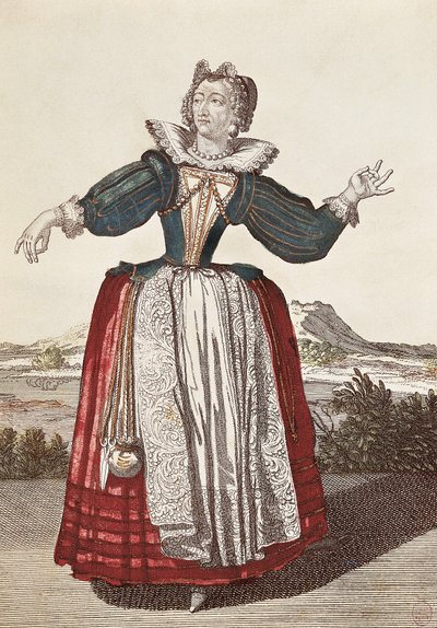 Radegonda, personnage de la Commedia dell