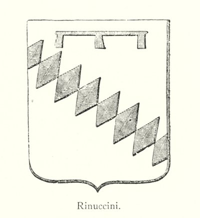 Rinuccini (gravure) - Italian School