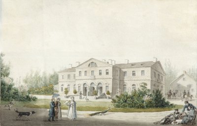 La maison de campagne Priyutino, 1830 - Ivan Alexeyevich Ivanov