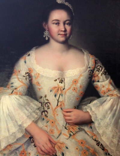 Stepanida Stepanovna Yakovleva, vers 1757-1761 - Ivan Vishnyakov