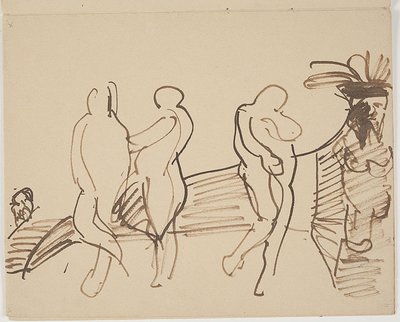 Composition de figures II - J.A. Jerichau (II)