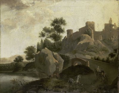 Paysage italien - J.G. Schieblius