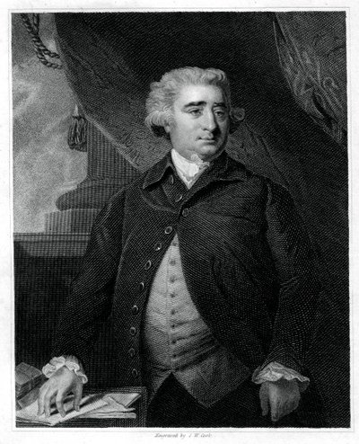 Charles James Fox, homme politique whig britannique, 1833 - J.W. Cook