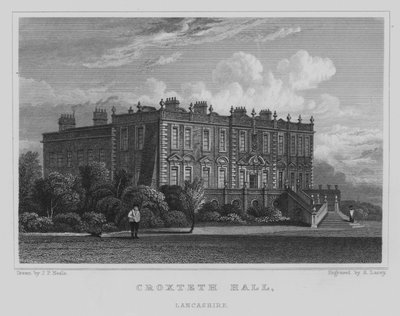 Croxteth Hall, Lancashire (gravure) - John Preston Neale