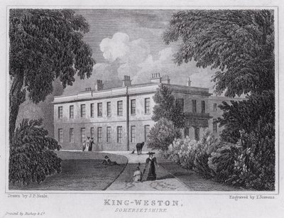 King-Weston, Somersetshire - John Preston Neale