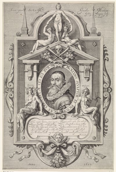 Portrait de Hendrick Goltzius - Jacob Matham