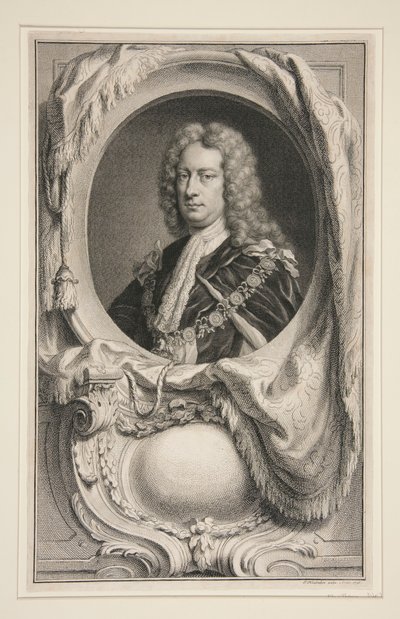 Portrait - Jacobus Houbraken