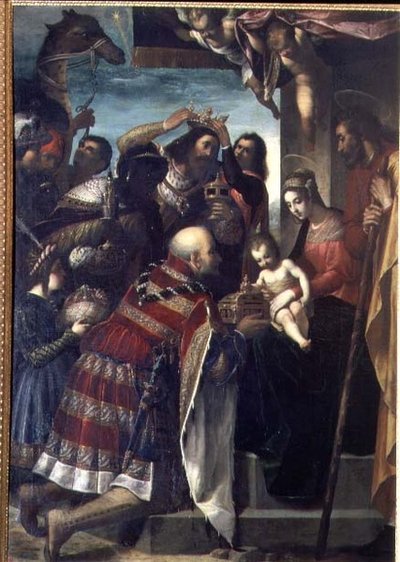 Adoration des Mages - Jacopo Ligozzi