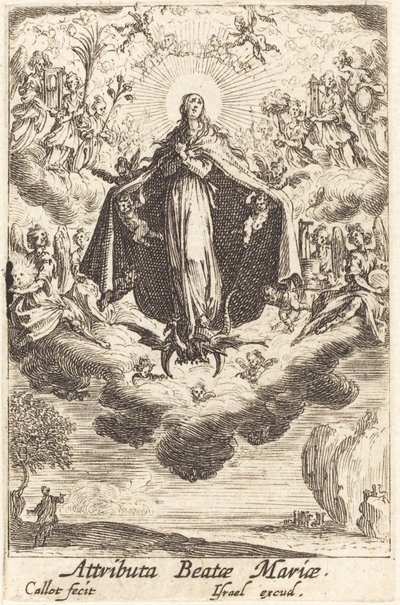 Attributs de la Vierge - Jacques Callot