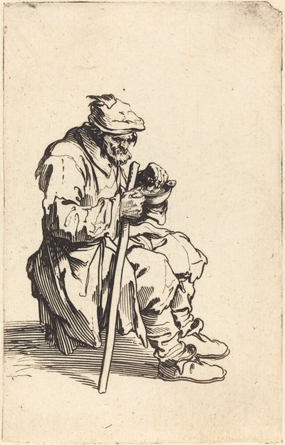 Mendiant mangeant - Jacques Callot