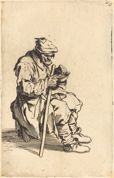 Mendiant mangeant - Jacques Callot