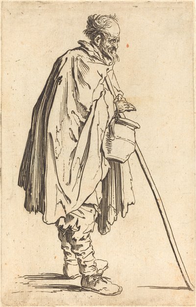 Mendiant avec pot, vers 1622 - Jacques Callot