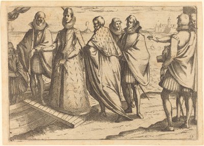 Embarquement à Gênes, 1612 - Jacques Callot