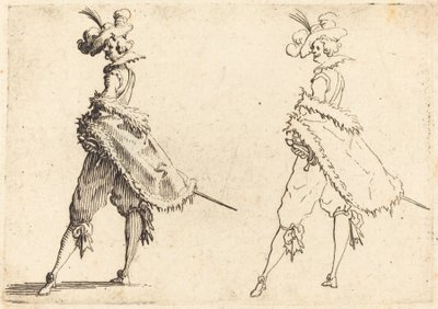 Gentleman vu de côté - Jacques Callot