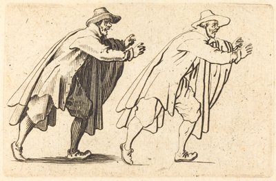 Homme se Déplaçant Brusquement - Jacques Callot